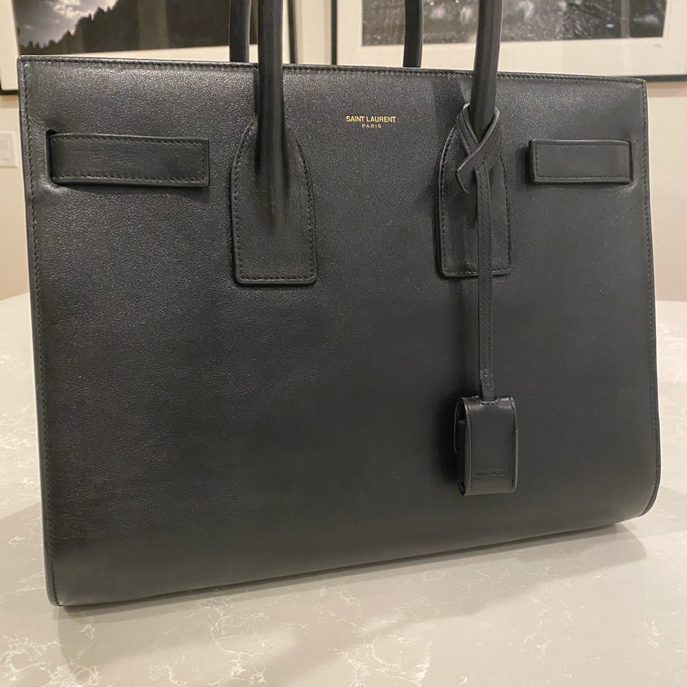 YSL Yves Saint Laurent Small Sac du Jour Bag